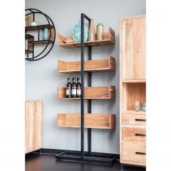 Red Living Étagère Toome II - Acacia massif / Métal - Acacia / Noir 6 Red Living Étagère Toome II - Acacia massif / Métal - Acacia / Noir -ÉcoMaison Soldes 1000211445 200504 13494000161 MOOD DETAILS P000000001000211445 mood