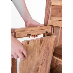 Naturoo Buffet Nyack - Manguier massif / Vannerie - Manguier / Doré -ÉcoMaison Soldes 1000211454 210217 11363200005 DETAILS P000000001000211454