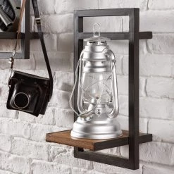 Ars manufacti Étagères murales Manchester III (5 él.) - Acacia massif / Métal - Acacia / Anthracite -ÉcoMaison Soldes 1000213199 200527 13204400021 DETAILS P000000001000213199