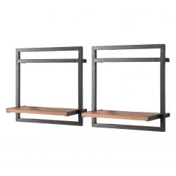 Ars manufacti Étagères murales Manchester V (7 élém.) - Acacia massif / Métal - Acacia / Anthracite 17 Ars manufacti Étagères murales Manchester V (7 élém.) - Acacia massif / Métal - Acacia / Anthracite -ÉcoMaison Soldes 1000213201 200527 13211500037 DETAILS P000000001000213201