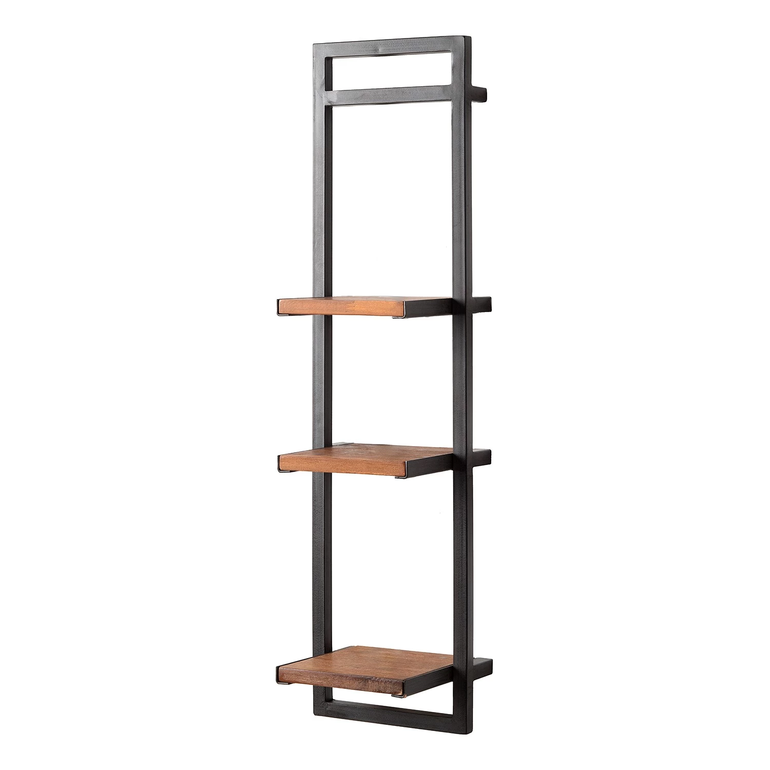 Ars manufacti Étagères murales Manchester V (7 élém.) - Acacia massif / Métal - Acacia / Anthracite 7 Ars manufacti Étagères murales Manchester V (7 élém.) - Acacia massif / Métal - Acacia / Anthracite – Image 7