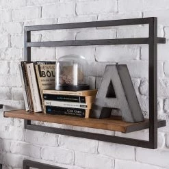 Ars manufacti Étagères murales Manchester V (7 élém.) - Acacia massif / Métal - Acacia / Anthracite 21 Ars manufacti Étagères murales Manchester V (7 élém.) - Acacia massif / Métal - Acacia / Anthracite -ÉcoMaison Soldes 1000213201 200527 13212200041 DETAILS P000000001000213201