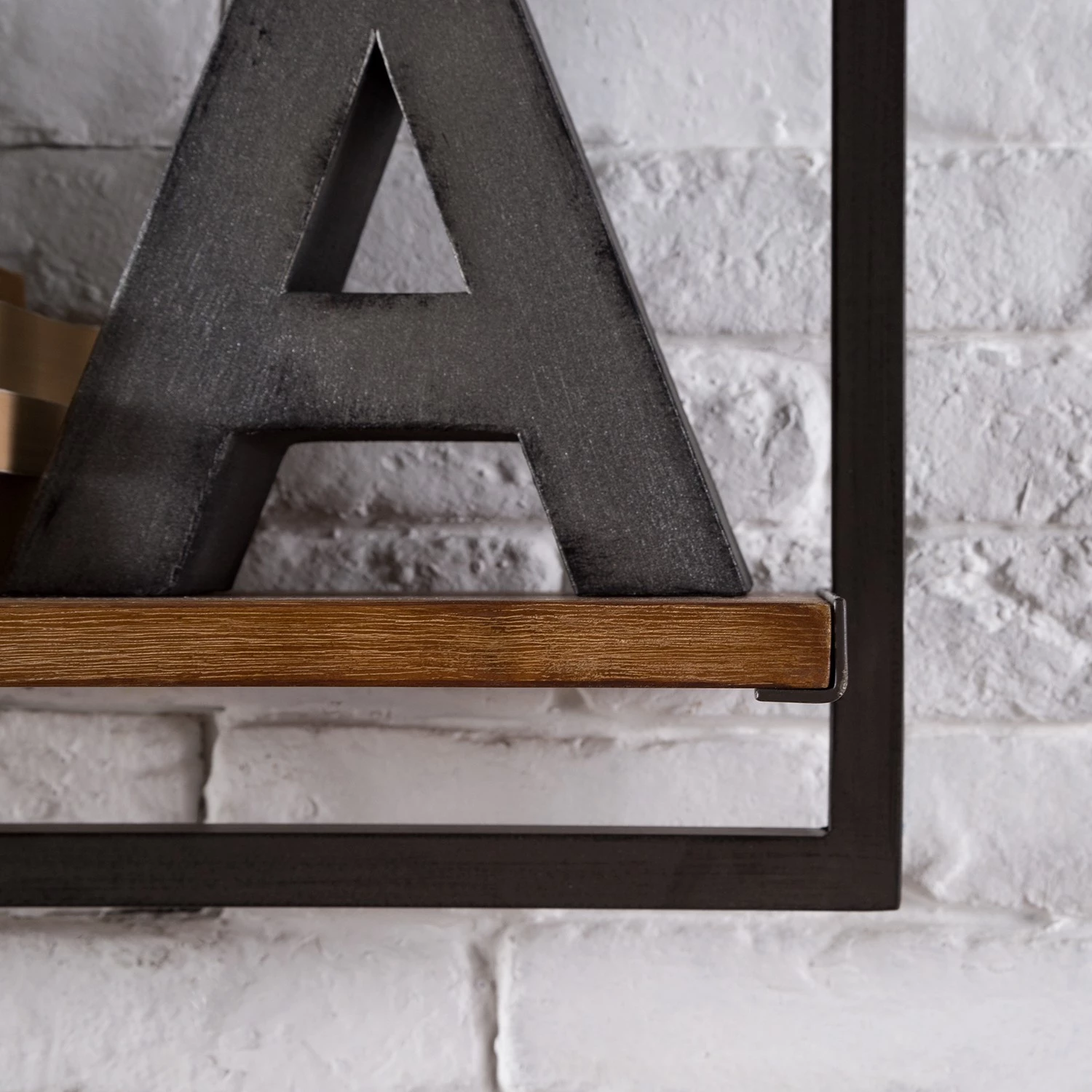 Ars manufacti Étagères murales Manchester V (7 élém.) - Acacia massif / Métal - Acacia / Anthracite 10 Ars manufacti Étagères murales Manchester V (7 élém.) - Acacia massif / Métal - Acacia / Anthracite – Image 10