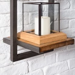 Ars manufacti Étagères murales Manchester V (7 élém.) - Acacia massif / Métal - Acacia / Anthracite 23 Ars manufacti Étagères murales Manchester V (7 élém.) - Acacia massif / Métal - Acacia / Anthracite -ÉcoMaison Soldes 1000213201 200527 13212700043 DETAILS P000000001000213201