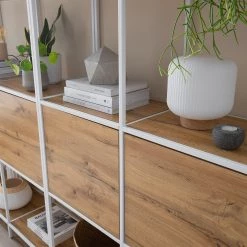 Fredriks Étagère Meon III - Imitation chêne - Largeur : 101 cm 39 Fredriks Étagère Meon III - Imitation chêne - Largeur : 101 cm -ÉcoMaison Soldes 1000213233 201124 10311400019 DETAILS P000000001000213233