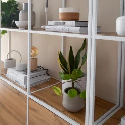 Fredriks Étagère Meon III - Imitation chêne - Largeur : 101 cm 45 Fredriks Étagère Meon III - Imitation chêne - Largeur : 101 cm -ÉcoMaison Soldes 1000213233 201124 10312700025 DETAILS P000000001000213233