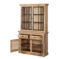 Maison Belfort Buffet Vianne - Manguier massif / Métal - Manguier / Noir -ÉcoMaison Soldes 1000214037 210303 06331100002 DETAILS P000000001000214037