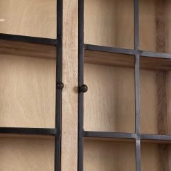 Maison Belfort Buffet Vianne - Manguier massif / Métal - Manguier / Noir -ÉcoMaison Soldes 1000214037 210303 06333100014 DETAILS P000000001000214037