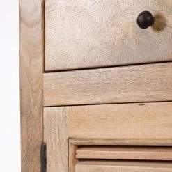 Maison Belfort Buffet Vianne - Manguier massif / Métal - Manguier / Noir -ÉcoMaison Soldes 1000214037 210303 06333300015 DETAILS P000000001000214037