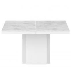 Temahome Table Dusk II - Marbre - Marbre / Blanc