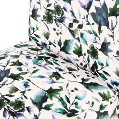 Kayoom Chaises capitonnées Indira II - Tissu / Hêtre massif - Noir / Vert et blanc -ÉcoMaison Soldes 1000214193 200529 06041400119 DETAILS P000000001000214193