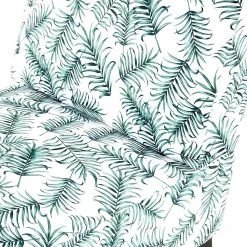 Kayoom Chaises capitonnées Indira V - Tissu / Hêtre massif - Noir / Vert et blanc -ÉcoMaison Soldes 1000214195 200529 06042800135 DETAILS P000000001000214195