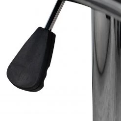 Kayoom Chaises de bar Midnight I (lot de 2) - Imitation cuir / Métal - Chrome - Noir -ÉcoMaison Soldes 1000214196 200529 06043400143 DETAILS P000000001000214196