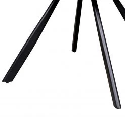 Kayoom Chaise à accoudoirs Eann - Velours / Fer - Noir - Gris -ÉcoMaison Soldes 1000214206 200529 06054200231 DETAILS P000000001000214206