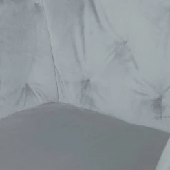 Kayoom Chaise à accoudoirs Eann - Velours / Fer - Noir - Gris -ÉcoMaison Soldes 1000214206 200529 06054200232 DETAILS P000000001000214206