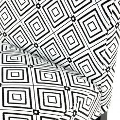 Kayoom Chaises capitonnées Indira III - Tissu / Hêtre massif - Noir / Blanc -ÉcoMaison Soldes 1000214214 200529 06061100272 DETAILS P000000001000214214