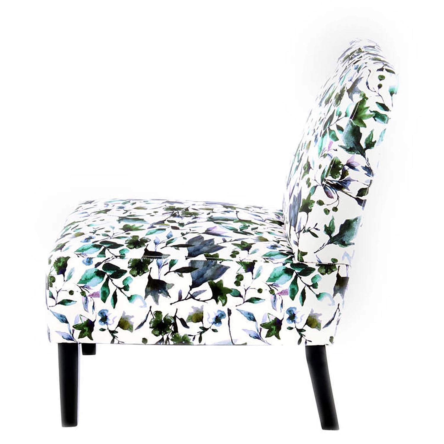 Kayoom Chaises capitonnées Indira IV - Tissu / Hêtre massif - Noir / Vert et blanc 4 Kayoom Chaises capitonnées Indira IV - Tissu / Hêtre massif - Noir / Vert et blanc – Image 4