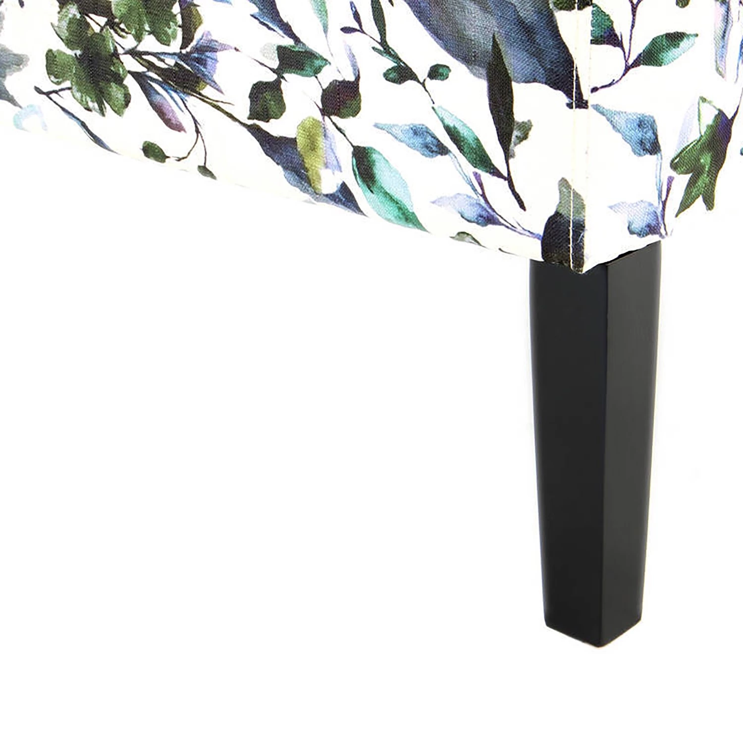 Kayoom Chaises capitonnées Indira IV - Tissu / Hêtre massif - Noir / Vert et blanc 7 Kayoom Chaises capitonnées Indira IV - Tissu / Hêtre massif - Noir / Vert et blanc – Image 7