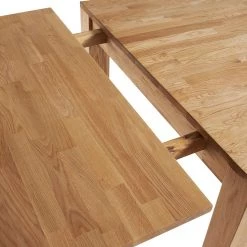 Ars Natura Table Cawood - Chêne massif - Chêne - 180 x 90 cm -ÉcoMaison Soldes 1000214919 220510 050 DETAILS P000000001000214919