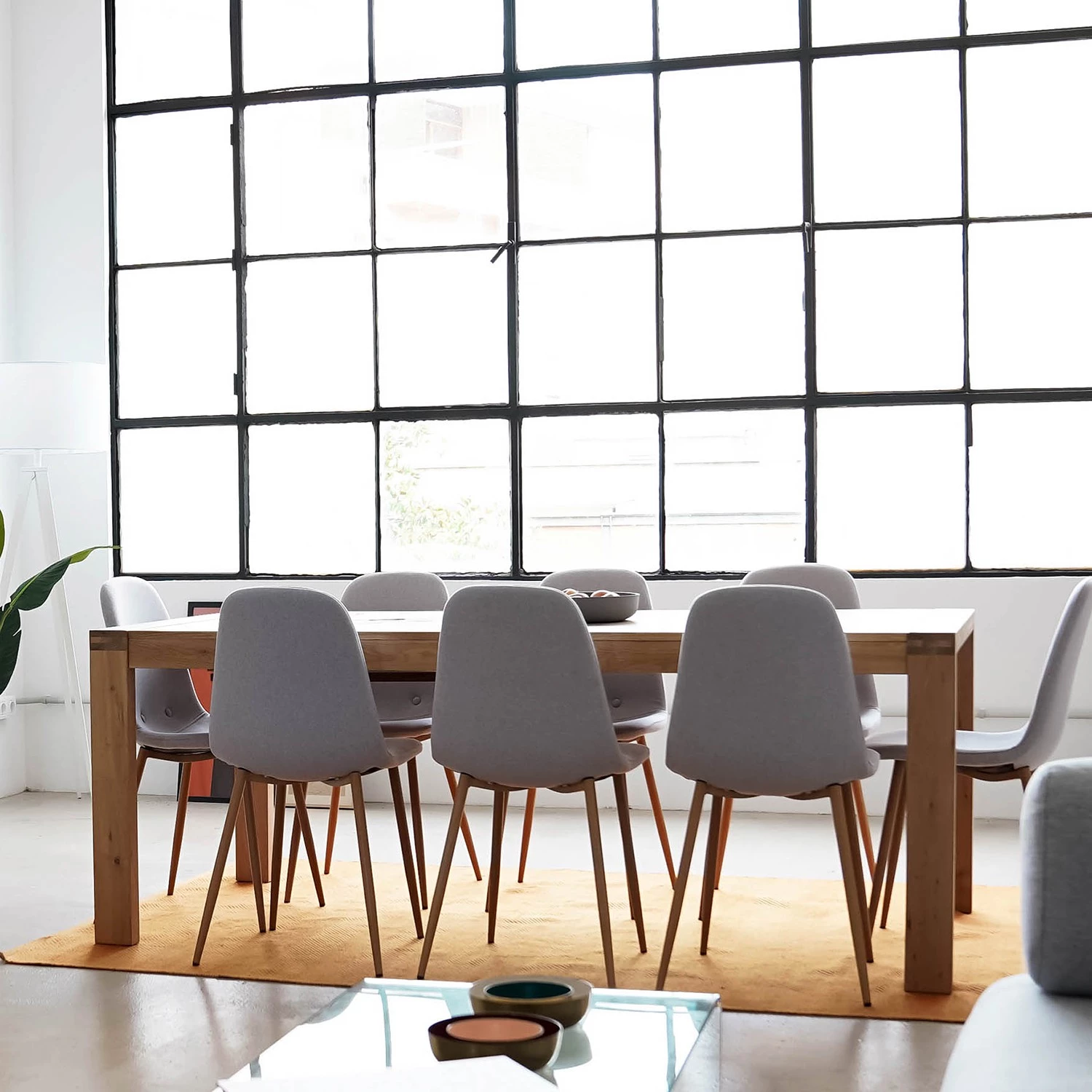 Ars Natura Table Juina - Chêne massif - Chêne - Chêne - 200 x 100 cm 3 Ars Natura Table Juina - Chêne massif - Chêne - Chêne - 200 x 100 cm – Image 3