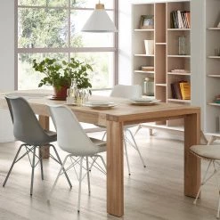 Ars Natura Table Juina - Chêne massif - Chêne - Chêne - 200 x 100 cm 14 Ars Natura Table Juina - Chêne massif - Chêne - Chêne - 200 x 100 cm -ÉcoMaison Soldes 1000214933 200608 06185200180 DETAILS P000000001000214933