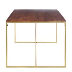 Jack & Alice Table Loga - Acacia massif / Fer - Acacia / Doré -ÉcoMaison Soldes 1000215561 210420 11083200015 DETAILS P000000001000215561