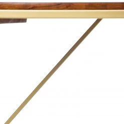 Jack & Alice Table Loga - Acacia massif / Fer - Acacia / Doré -ÉcoMaison Soldes 1000215561 210420 11083200016 DETAILS P000000001000215561