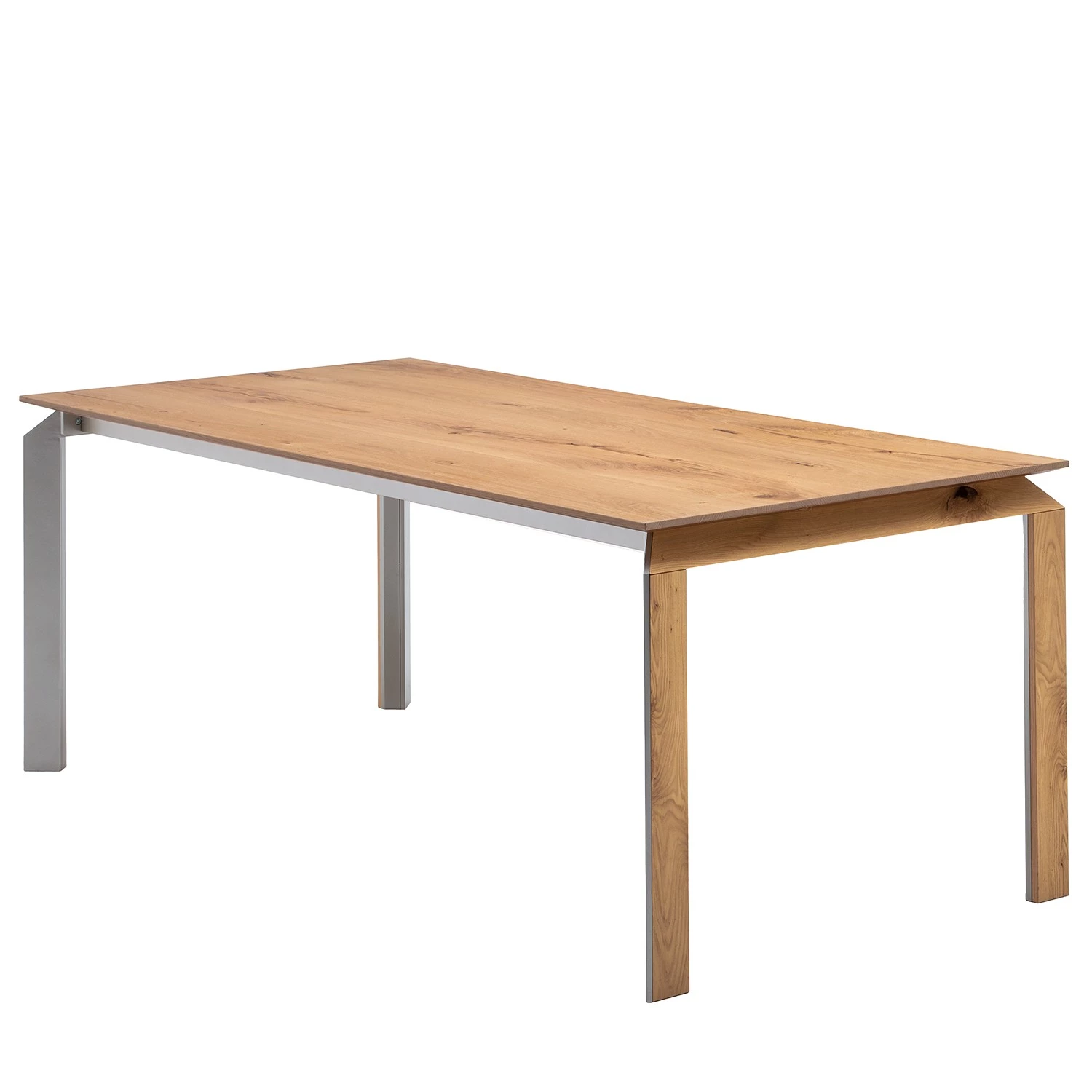 GWINNER Table Millsboro I - Poutres en chêne miel - Largeur : 160 cm - Extensible 1 GWINNER Table Millsboro I - Poutres en chêne miel - Largeur : 160 cm - Extensible