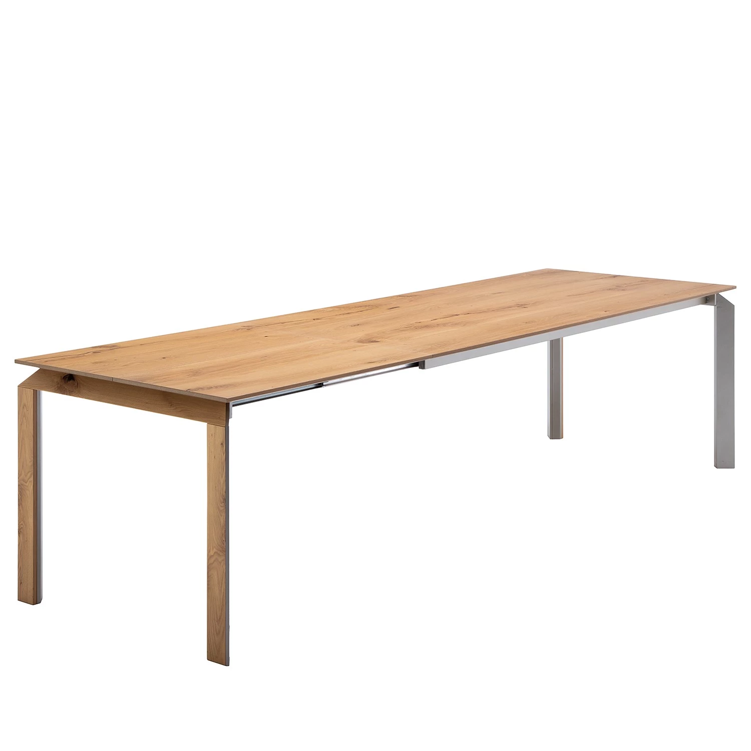 GWINNER Table Millsboro I - Poutres en chêne miel - Largeur : 160 cm - Extensible 3 GWINNER Table Millsboro I - Poutres en chêne miel - Largeur : 160 cm - Extensible – Image 3