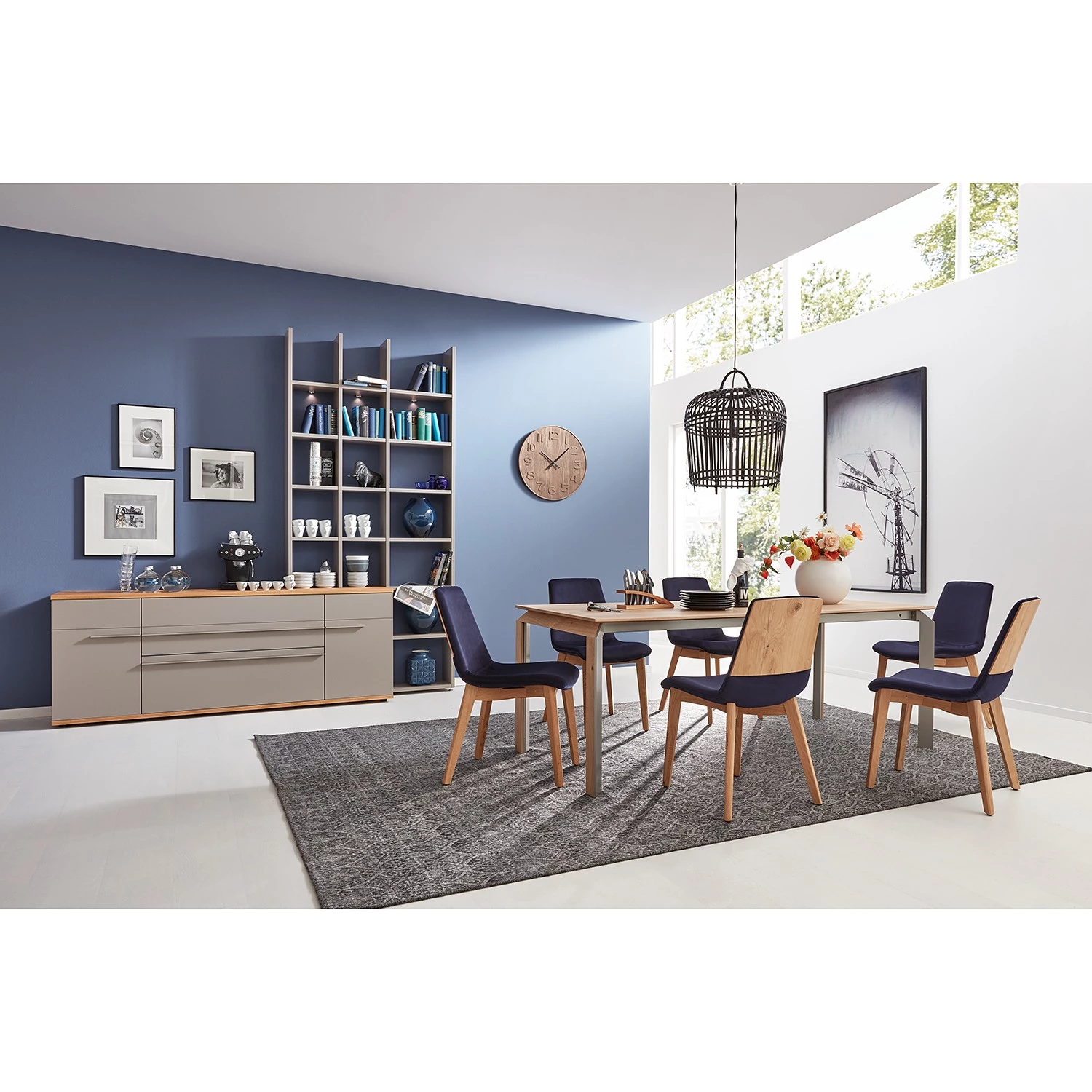 GWINNER Table Millsboro I - Poutres en chêne miel - Largeur : 160 cm - Extensible 2 GWINNER Table Millsboro I - Poutres en chêne miel - Largeur : 160 cm - Extensible – Image 2