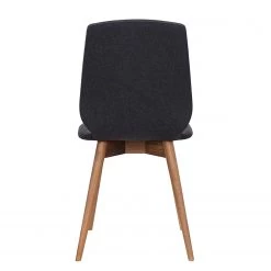 Studio Copenhagen Chaises capitonnées Helvig (lot de 2) - Tissu composite Vedi: Anthracite - Noyer 9 Studio Copenhagen Chaises capitonnées Helvig (lot de 2) - Tissu composite Vedi: Anthracite - Noyer -ÉcoMaison Soldes 1000216626 200820 06152200014 DETAILS P000000001000216626