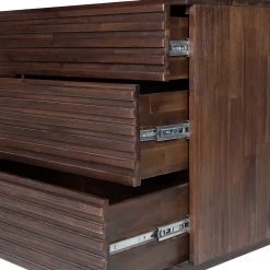 Studio Copenhagen Buffet Kirley I - Acacia massif - Acacia foncé -ÉcoMaison Soldes 1000218062 210311 11103000037 DETAILS P000000001000218062