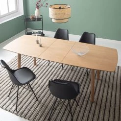 Mørteens Table Hanck - Partiellement en chêne massif - Chêne 23 Mørteens Table Hanck - Partiellement en chêne massif - Chêne -ÉcoMaison Soldes 1000218286 210420 14183400015 MOOD DETAILS P000000001000218286 mood