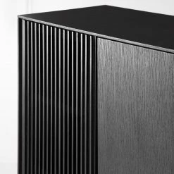 Studio Copenhagen Buffet haut Dowland - Placage en bois véritable - Chêne / Noir -ÉcoMaison Soldes 1000218356 210303 06480000007 DETAILS P000000001000218356