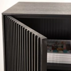 Studio Copenhagen Buffet haut Dowland - Placage en bois véritable - Chêne / Noir -ÉcoMaison Soldes 1000218356 210311 08052700015 DETAILS P000000001000218356