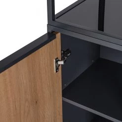 Red Living Étagère Barview - Placage en chêne - Chêne / Anthracite -ÉcoMaison Soldes 1000218360 210318 07394400005 DETAILS P000000001000218360