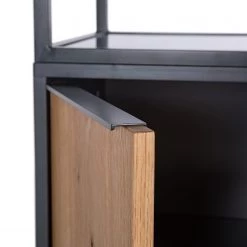 Red Living Étagère Barview - Placage en chêne - Chêne / Anthracite -ÉcoMaison Soldes 1000218360 210318 07394900008 DETAILS P000000001000218360