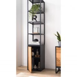Red Living Étagère Barview - Placage en chêne - Chêne / Anthracite -ÉcoMaison Soldes 1000218360 210413 12580200011 DETAILS P000000001000218360