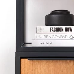 Red Living Étagère Barview - Placage en chêne - Chêne / Anthracite -ÉcoMaison Soldes 1000218360 210413 12580500013 DETAILS P000000001000218360