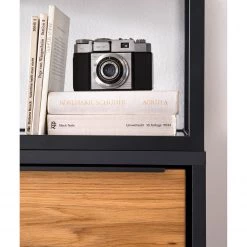 Red Living Armoire Barview I - Placage en chêne - Chêne / Anthracite -ÉcoMaison Soldes 1000218361 210413 12581300019 DETAILS P000000001000218361