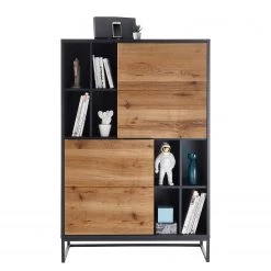 Red Living Buffet haut Barview - Placage en chêne - Chêne / Anthracite 31 Red Living Buffet haut Barview - Placage en chêne - Chêne / Anthracite -ÉcoMaison Soldes 1000218365 201118 06052800022 DETAILS P000000001000218365