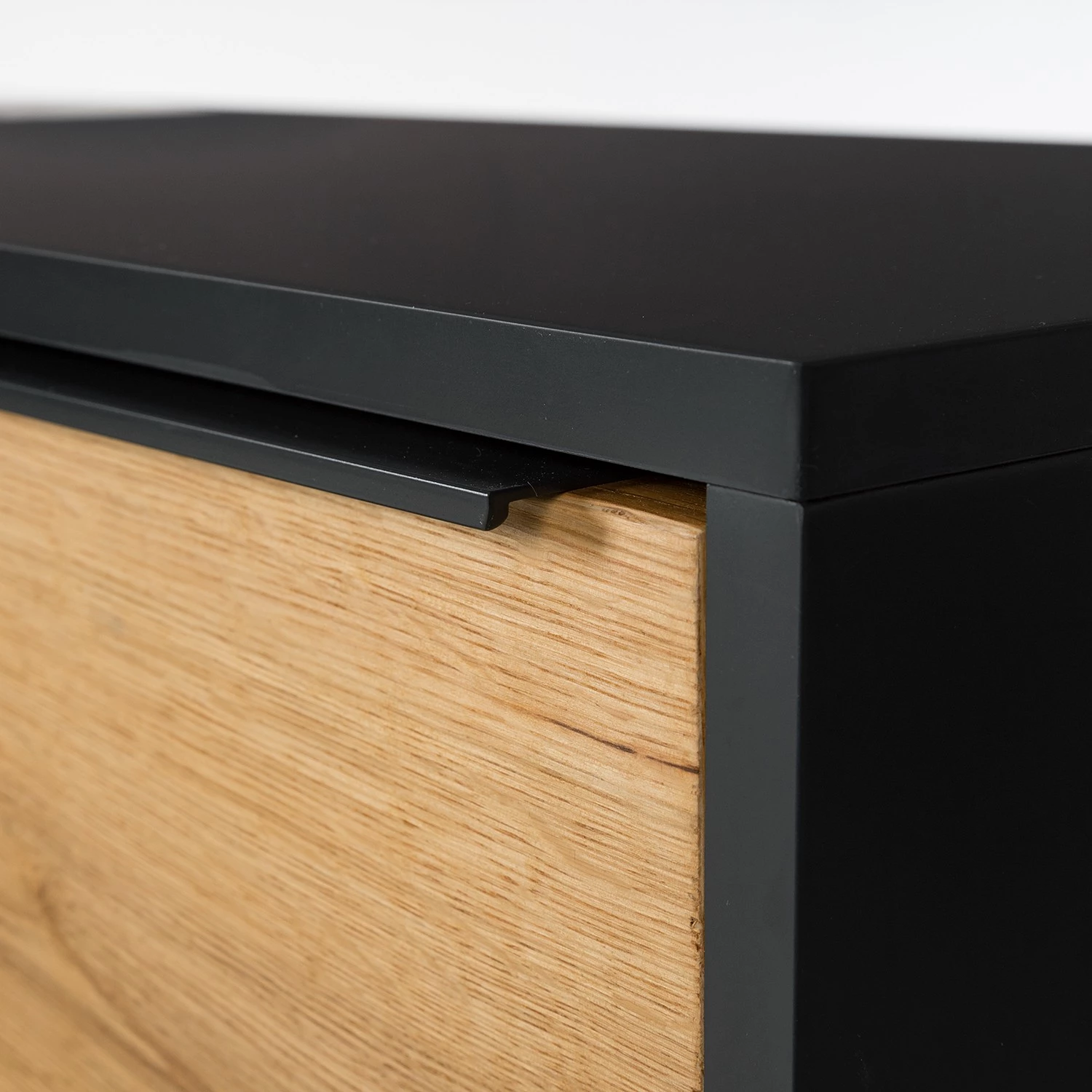 Red Living Buffet Barview I - Placage en chêne - Chêne / Anthracite 20 Red Living Buffet Barview I - Placage en chêne - Chêne / Anthracite – Image 20