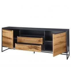 Red Living Buffet Barview II - Placage en chêne - Chêne / Anthracite -ÉcoMaison Soldes 1000218373 201118 06054000032 DETAILS P000000001000218373