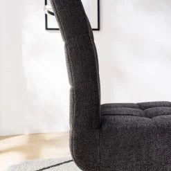 Ars manufacti Chaises cantilever Stawley I (lot de 2) - Tissage à plat / Acier inoxydable - Gris foncé / Acier inoxydable 24 Ars manufacti Chaises cantilever Stawley I (lot de 2) - Tissage à plat / Acier inoxydable - Gris foncé / Acier inoxydable -ÉcoMaison Soldes 1000218417 210224 13104100002 DETAILS P000000001000218417