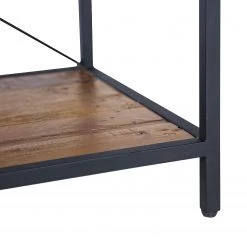 Ars manufacti Étagère Grasby I - Pin recyclé / Métal - Pin foncé / Noir -ÉcoMaison Soldes 1000219219 220303 055 DETAILS P000000001000219219