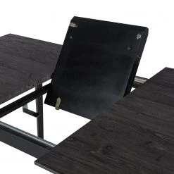 Ars manufacti Table Mannford - Imitation chêne de tourbière / Noir mat - Largeur : 140 cm -ÉcoMaison Soldes 1000219290 210302 13214300006 DETAILS P000000001000219290