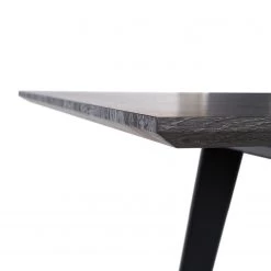 Ars manufacti Table Mannford - Imitation chêne de tourbière / Noir mat - Largeur : 140 cm -ÉcoMaison Soldes 1000219290 210302 13214500009 DETAILS P000000001000219290