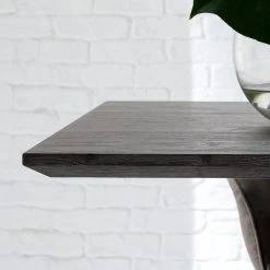 Ars manufacti Table Mannford - Imitation chêne de tourbière / Noir mat - Largeur : 140 cm -ÉcoMaison Soldes 1000219290 210312 14234700008 DETAILS P000000001000219290