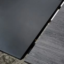 Ars manufacti Table Mannford - Imitation chêne de tourbière / Noir mat - Largeur : 140 cm -ÉcoMaison Soldes 1000219290 210312 14234800012 DETAILS P000000001000219290