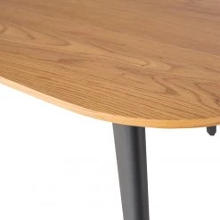 Ars manufacti Table Broomley - Métal - Imitation chêne / Noir mat -ÉcoMaison Soldes 1000219294 210302 16571200004 DETAILS P000000001000219294